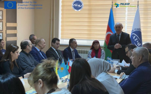 ATMU-da “PICASP” layihəsinin yekun konfransı keçirildi - FOTOLAR