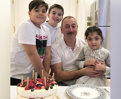 Nəvələri İlham Əliyevi belə təbrik etdi