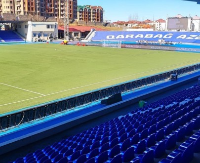 Xankəndi stadionunun yenidən qurulması gələn il başa çatacaq