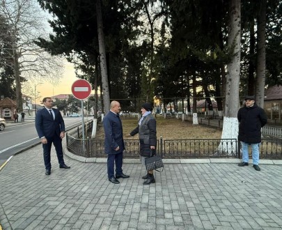 Deputat Asif Əsgərov Zaqatalada vətəndaşlarla səyyar görüş keçirdi - FOTOLAR