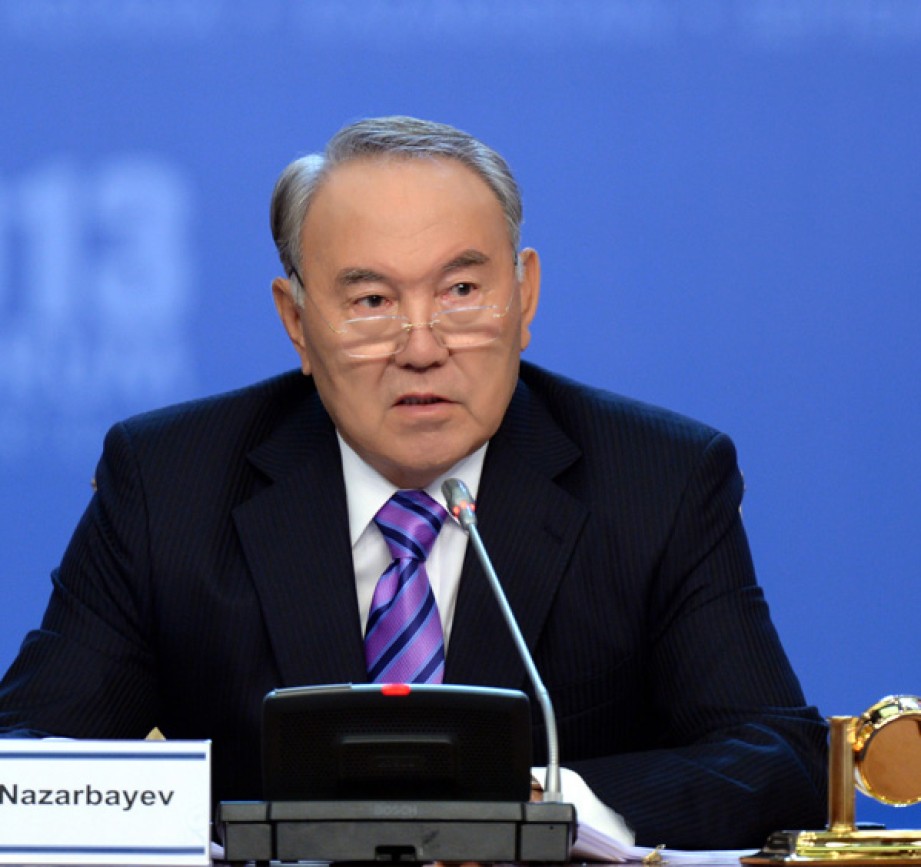 Nursultan Nazarbayev Prezident İlham Əliyevə təbrik məktubu ünvanlayıb